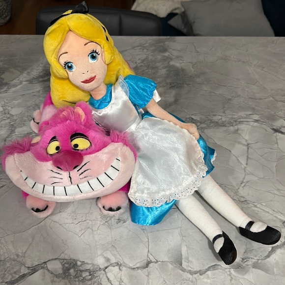 Disney Original Authentic Alice In Wonderland Stuffed Animals - Picture 1 of 6